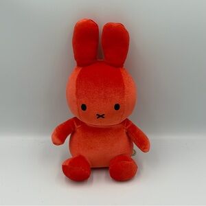 Miffy Official Plush Doll : Miffy Red Orange 14" Rabbit Stuffed Genuine BON Ton